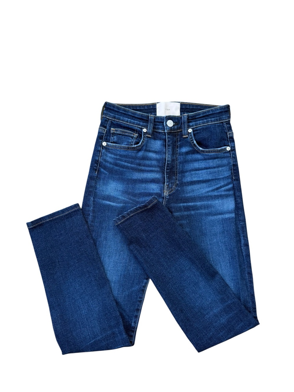 CQY Dark Wash Skinny Jeans Size 26